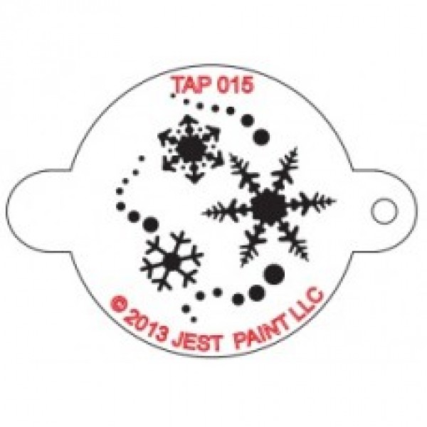 TAP 015 Stencil Snowflakes